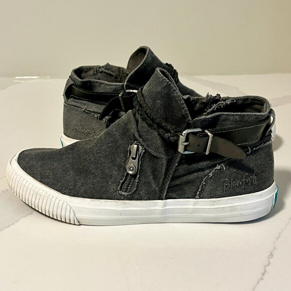 Blowfish Malibu Clay Zip Up Sneakers – Size 9 - Picture 7 of 15